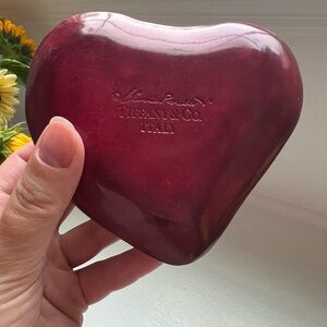 Tiffany & Co. | Elsa Peretti | Fuchsia Heart Leather Box